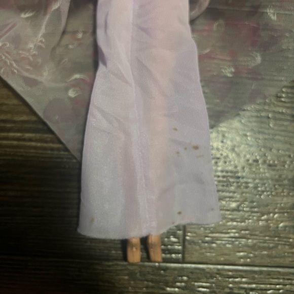 Vintage 1984 Dreamtime Barbie 80's Mattel Blonde Hair Purple Gown Dream Doll - Picture 4 of 4
